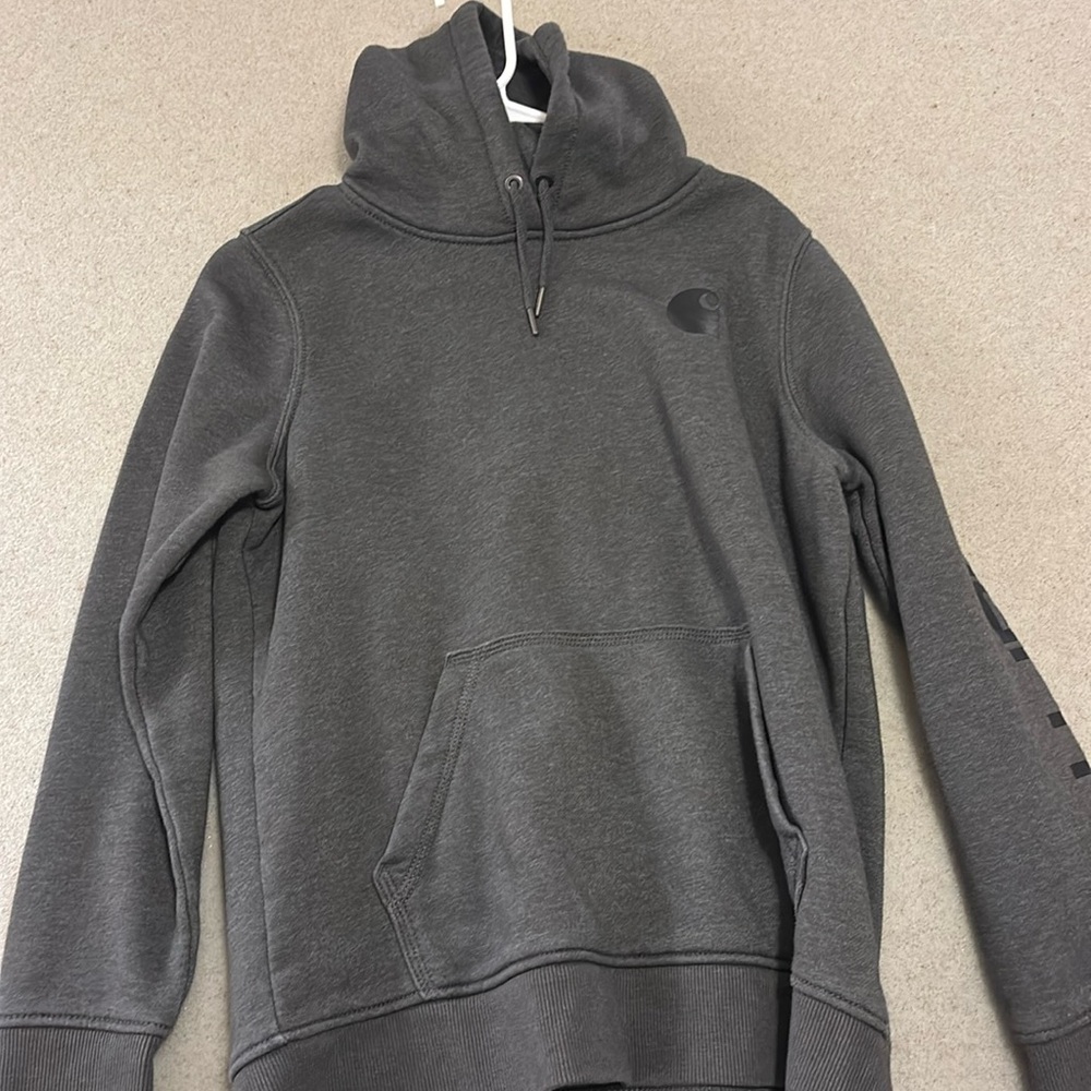 Grey women’s Carhartt hoodie